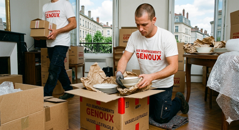 déménagement dédié aux mutations de gendarmes et enseignants dans le Rhône 69