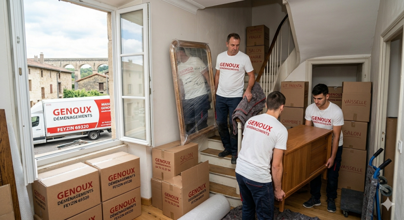 Déménageur professionnel à Feyzin 69320