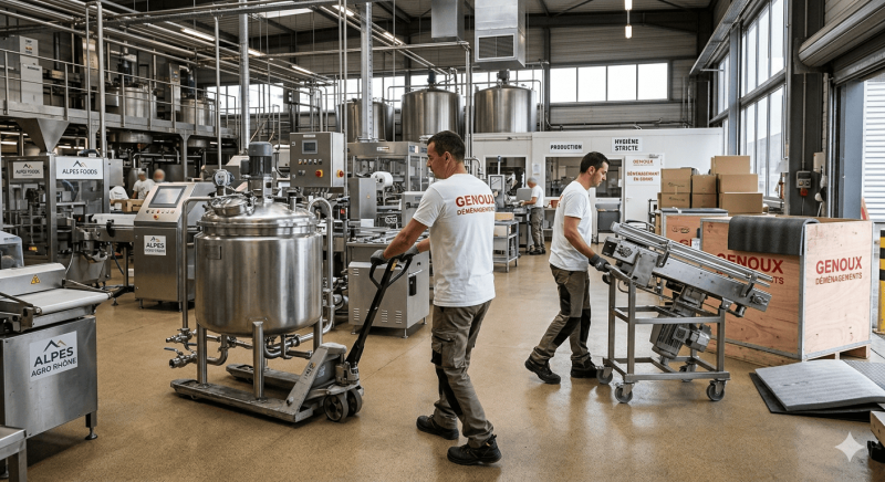 Déménagement Entreprise Ouest Lyonnais et Beaujolais : ZI de Tarare 69