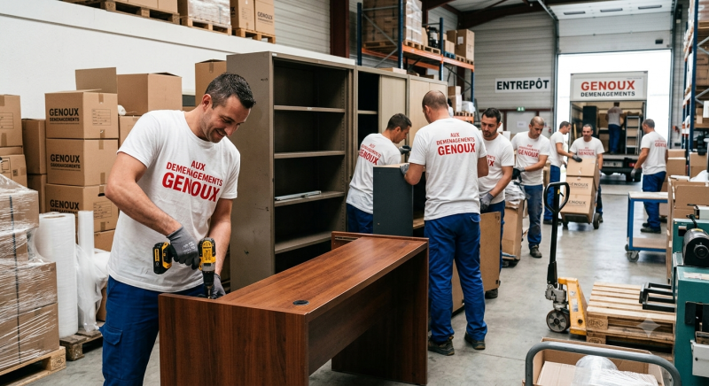 Déménagement entreprise SAINT PRIEST 69800