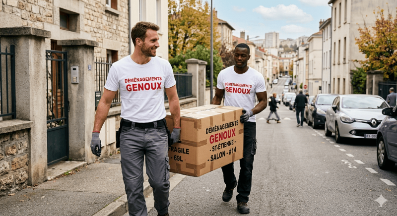 Entreprise déménagement SAINT ETIENNE 42000 pour déménagement d'un appartement avec nécessité monte meubles 