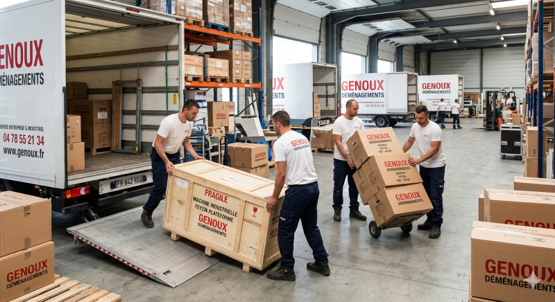 Déménagement d’entreprise en Vallée de la Chimie et Plateforme de Feyzin 69