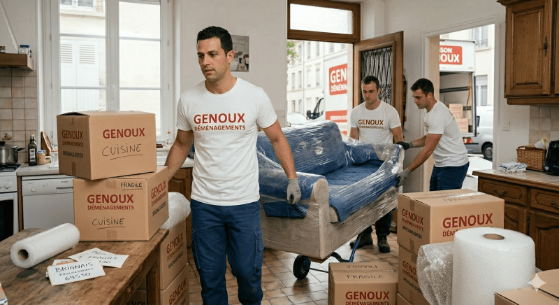Société déménagement à Chaponnay 69970 pour le déménagement d'une maison