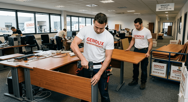 Transfert d'Entreprise Lyon Nord ZI de Neuville-sur-Saône / Genay 69