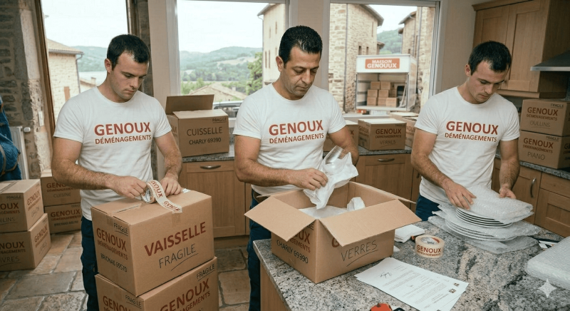 Déménageur professionnel à Charly 69390