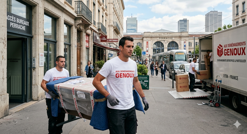 Déménagement Lyon Perrache