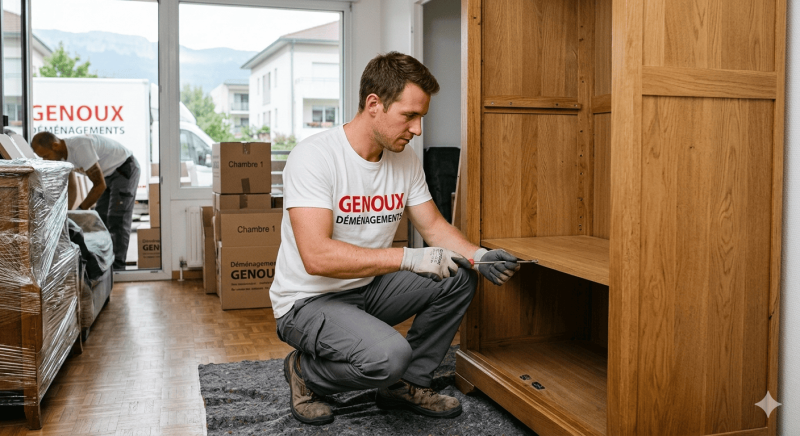 Déménagement Ambérieu-en-Bugey 01500 avec une entreprise de déménagement