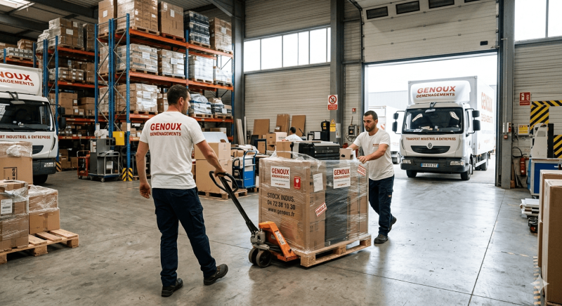 Déménagement d'Entreprise ZI de Givors et ZI de Grigny