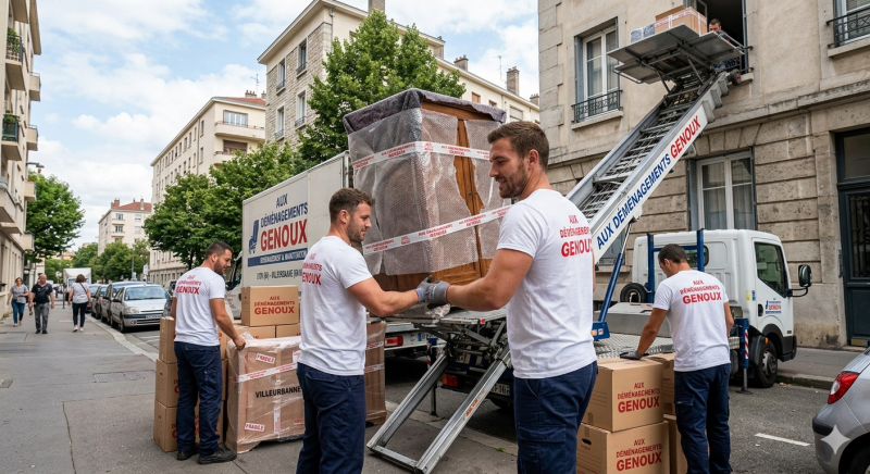 Location monte meubles à Villeurbanne petit budget