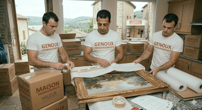 Déménageur professionnel à Millery 69390