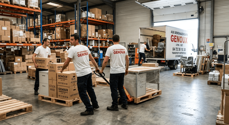 Déménagement d'Entreprise ZI d'Anse (69) 