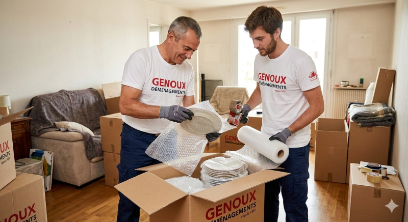 Déménagement clé en main d'une maison avec une société de déménagement à Villefontaine 38090 