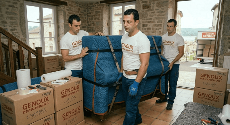 Déménageur professionnel à Vernaison 69390