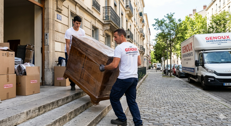 Déménageur professionnel Lyon Villeurbanne 69100