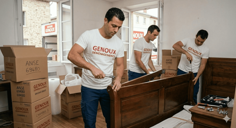 Déménageur professionnel à Anse 69480