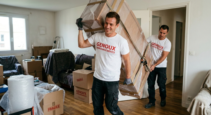 Entreprise de déménagement à Vaulx-en-Velin 69120 pour le déménagement complet d'un logement avec cave