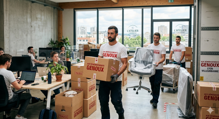 Notre zone d'activité pour ce service Déménagement d’entreprise avec transfert administratif complet transport de documents bureaux ordinateurs et sécurisation du matériel informatique à