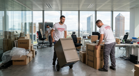 Notre zone d'activité pour ce service Vente de fournitures de déménagement pour particuliers avec livraison rapide cartons scotch papier bulle adaptés à tout type de mobilier à