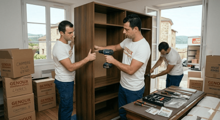 Notre zone d'activité pour ce service Location de camion pour déménagement d’entreprise avec chauffeur équipé pour transport de machines industrielles et rack métallique volumineux à