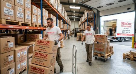 Notre zone d'activité pour ce service Déménagement d’entreprise avec transfert administratif complet transport de documents bureaux ordinateurs et sécurisation du matériel informatique à